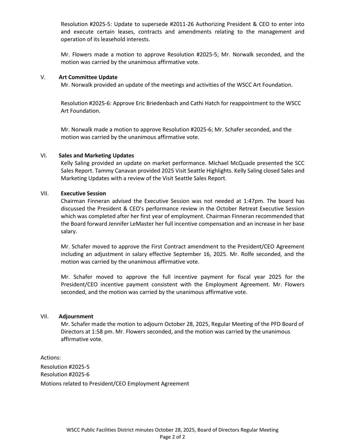 A4 — 10/28/2025 Regular Minutes, page image