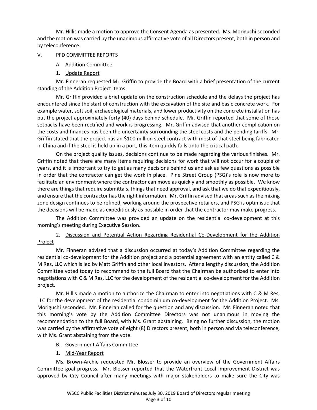 A5 — 7/30/2019 Regular Minutes, page image