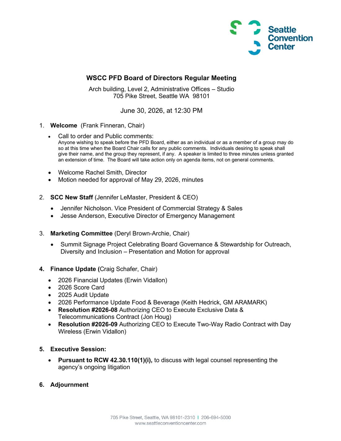 A8 — 6/30/2026 agenda, page image